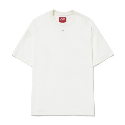 CAMISETA PIET FOIL NANO LOGO BONE WHITE