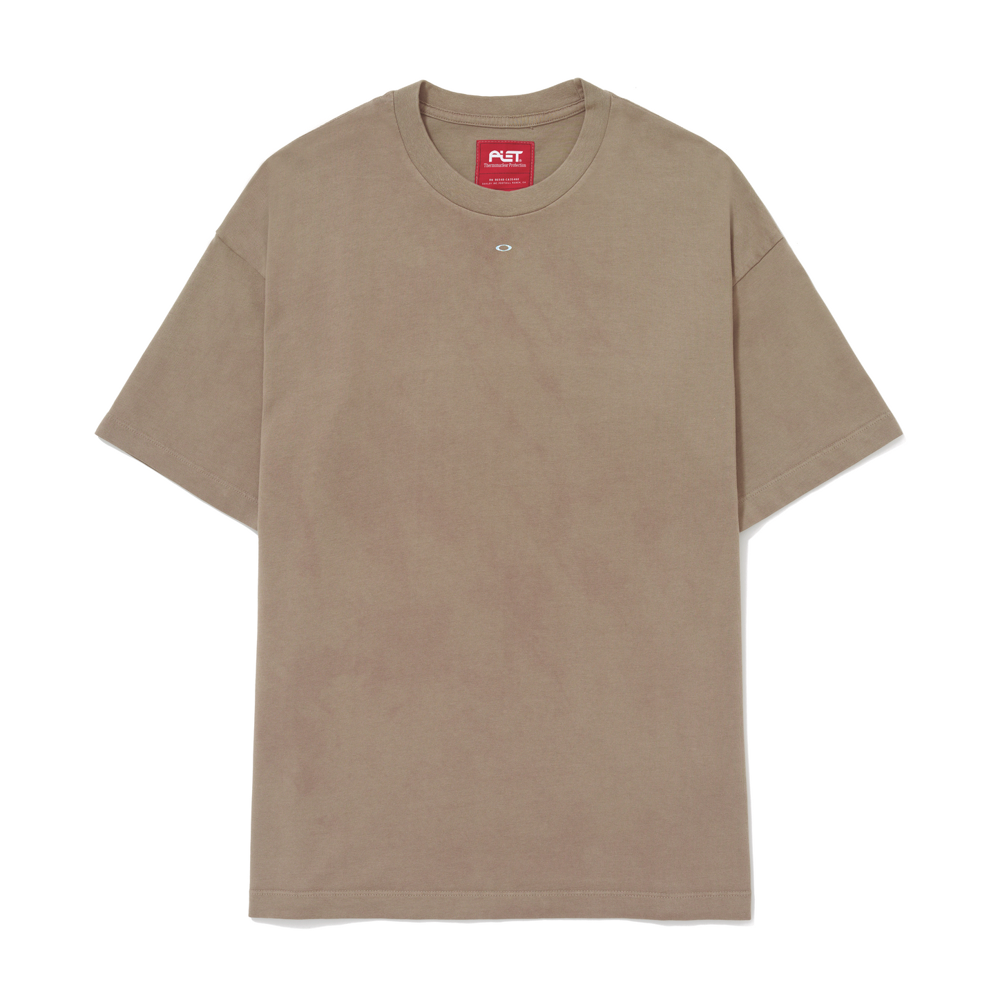 CAMISETA PIET FOIL NANO LOGO DARK TAN