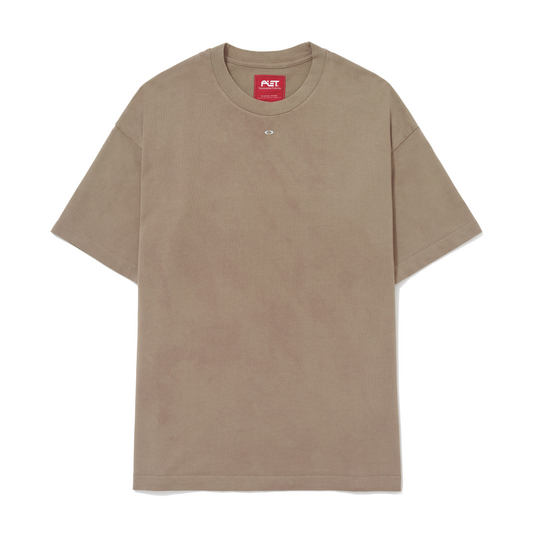 CAMISETA PIET FOIL NANO LOGO DARK TAN