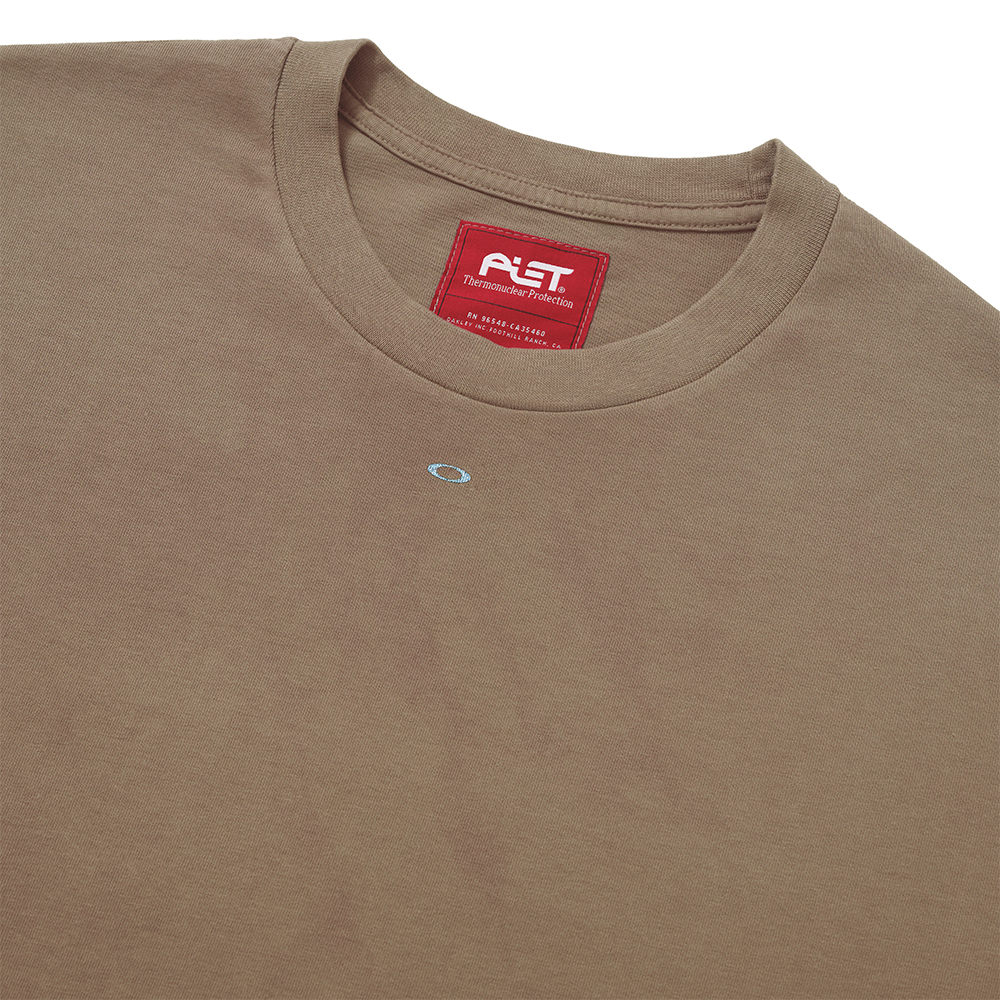 CAMISETA PIET FOIL NANO LOGO DARK TAN