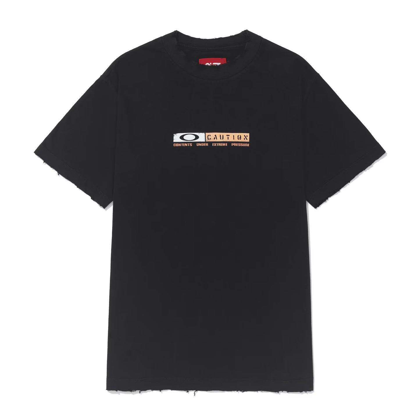 CAMISETA PIET X OAKLEY CAUTION RIPPED BLACK