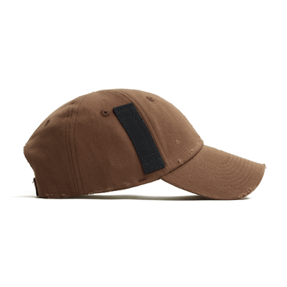 BONÉ PIET NANO LOGO DARK BROWN