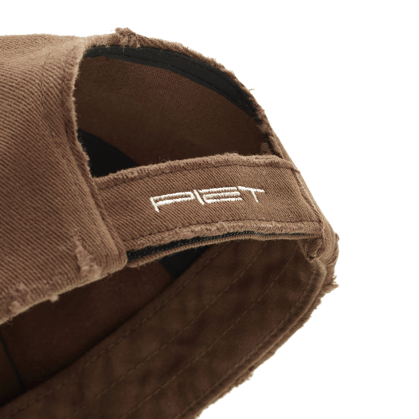 BONÉ PIET NANO LOGO DARK BROWN