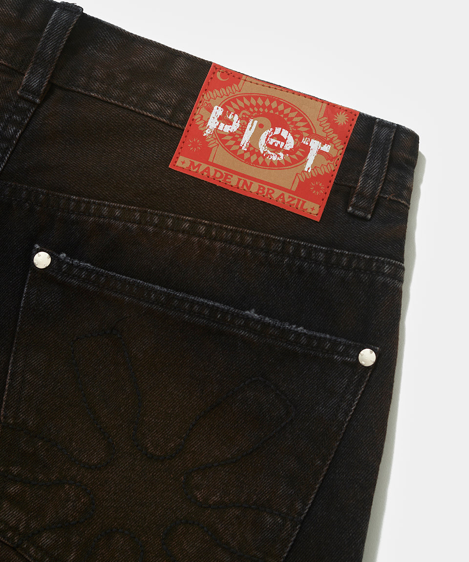 BERMUDA PIET DENIM CAPRI TROUSERS