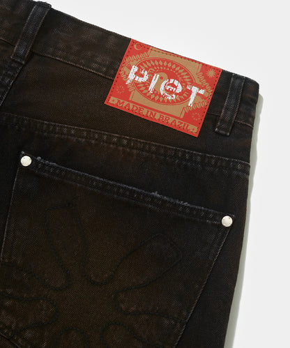 BERMUDA PIET DENIM CAPRI TROUSERS