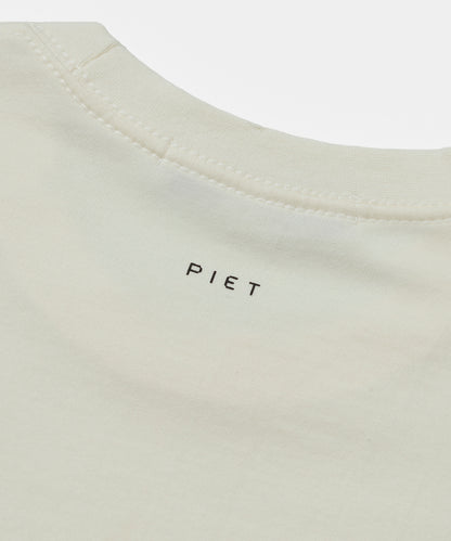CAMISETA PIET ILLUSTRATED BCN BONE WHITE
