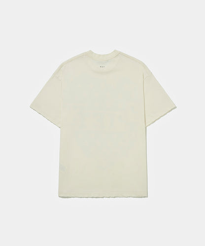 CAMISETA PIET EMBLEM BONE WHITE
