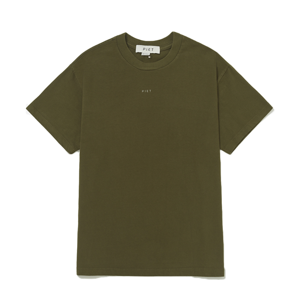CAMISETA PIET LOGO GREEN
