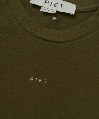 CAMISETA PIET LOGO GREEN