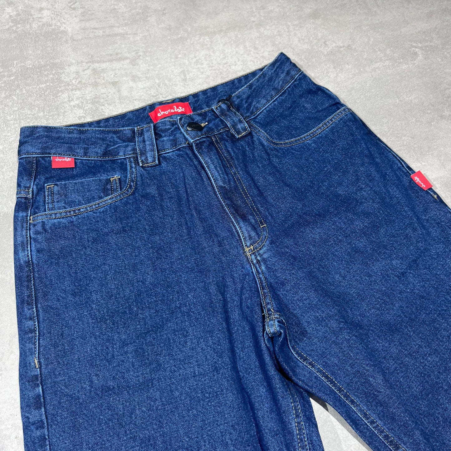 CALÇA JEANS CHOCOLATE HEAVY WEIGHT ATP DENIM AZUL
