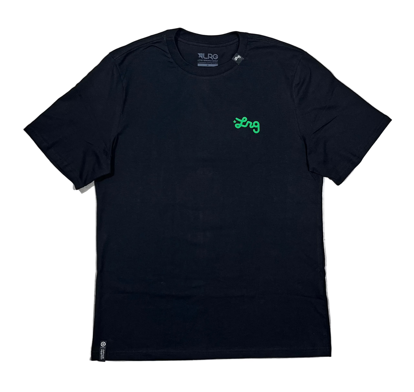 CAMISETA LRG CURSIVE PRETO
