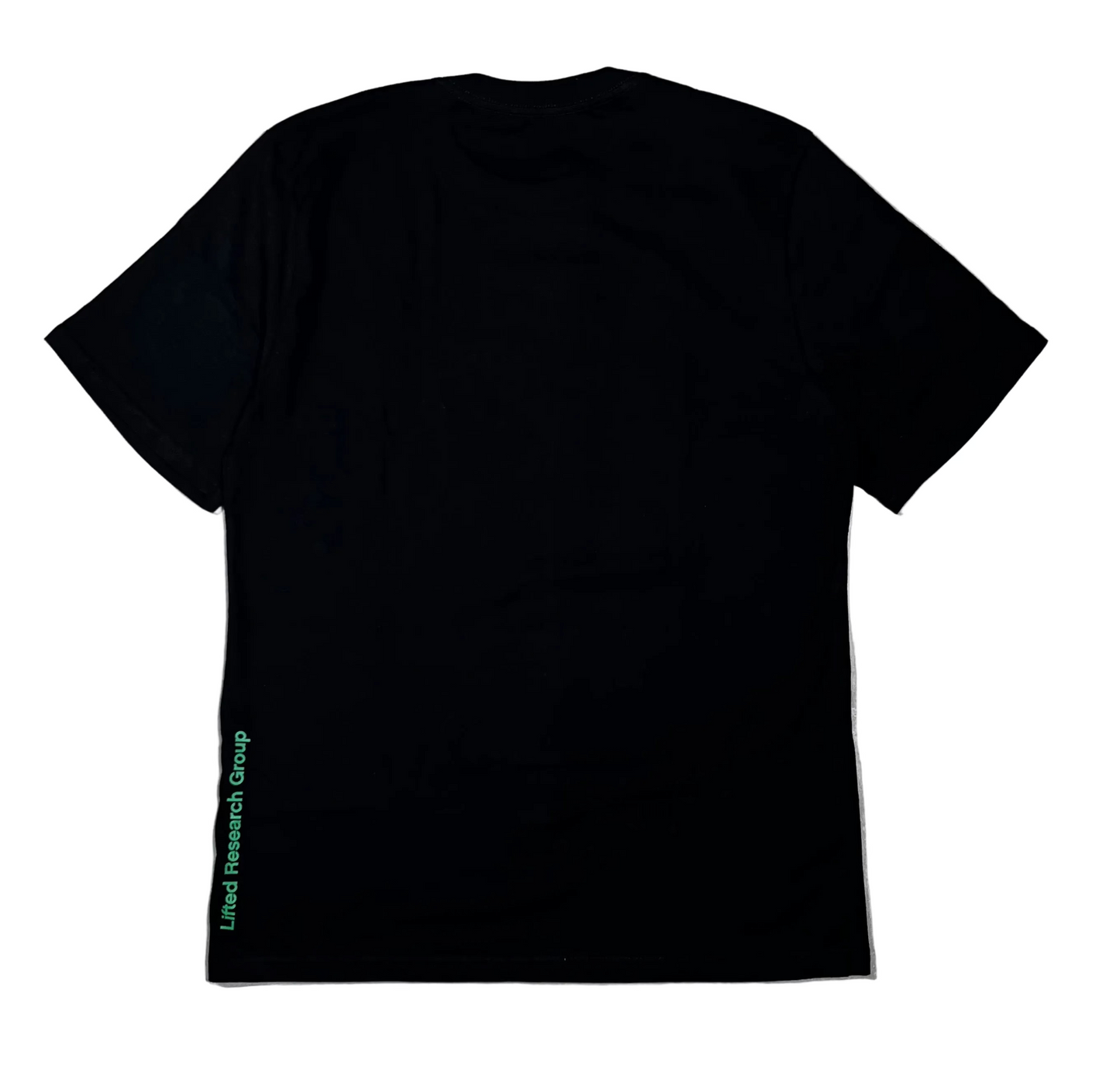 CAMISETA LRG CURSIVE PRETO