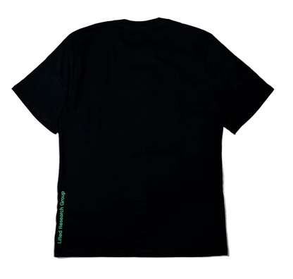 CAMISETA LRG CURSIVE PRETO
