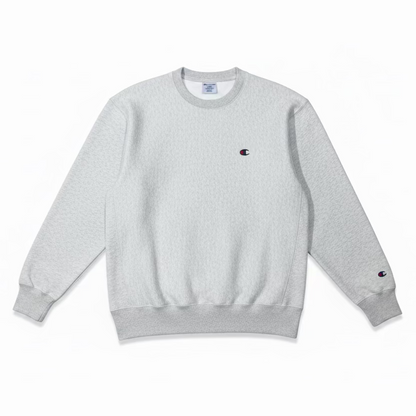 MOLETOM CHAMPION MINI LASH HEATHER GREY