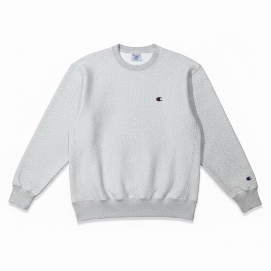 MOLETOM CHAMPION MINI LASH HEATHER GREY