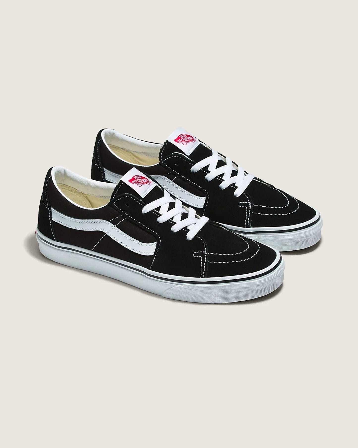 TÊNIS VANS SK8-LOW BLACK/TRUE WHITE