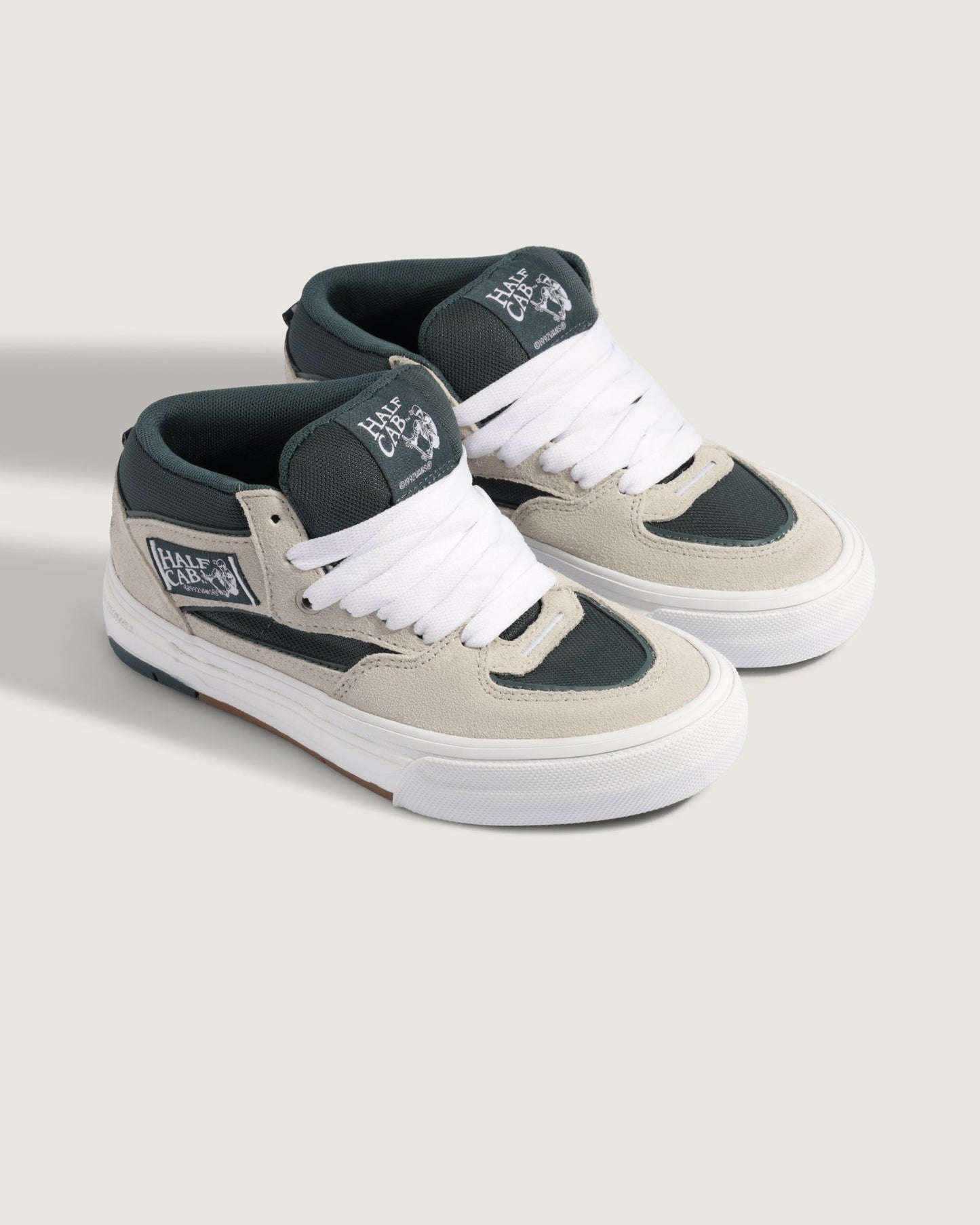 TÊNIS VANS SKATE HALF CAB WAFFLECUP OATMEAL/DEEP TEAL