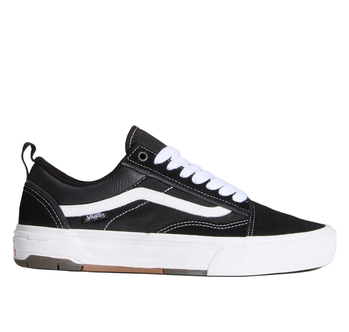 TÊNIS VANS SKATE OLD SKOOL WAFFLECUP BLACK/WHITE
