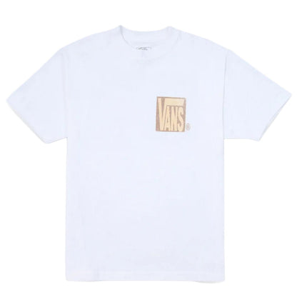 CAMISETA VANS STRETCH STACK CRACKLE WHITE
