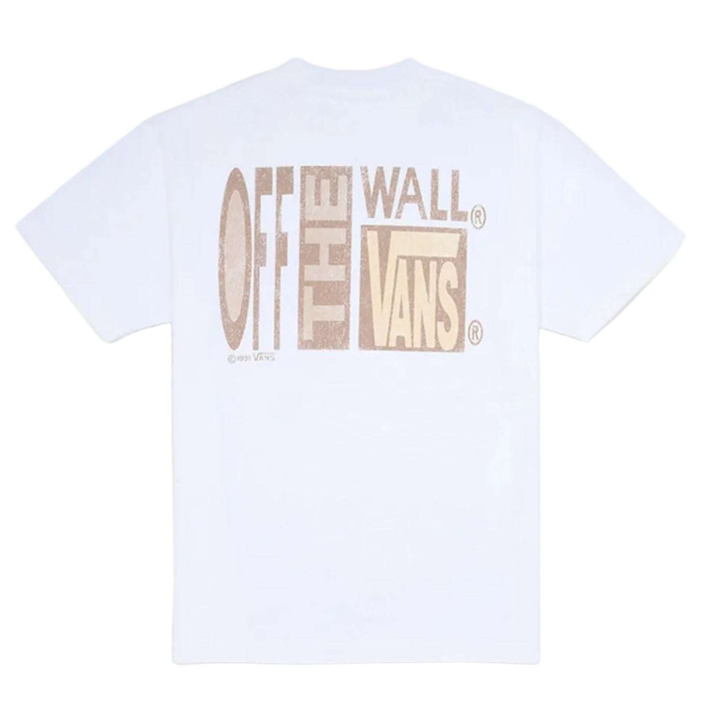 CAMISETA VANS STRETCH STACK CRACKLE WHITE