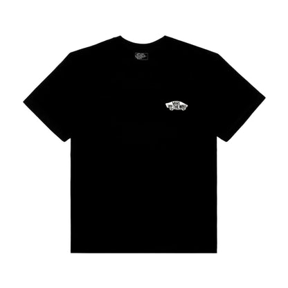 CAMISETA VANS INFANTIL DOUBLE STANDARD BLACK
