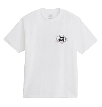 CAMISETA VANS HOT LINES WHITE