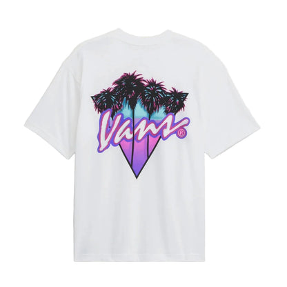 CAMISETA VANS PALM DRIVE WHITE