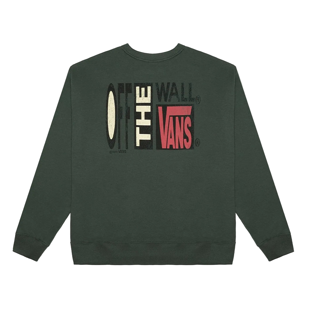 MOLETOM VANS STRETCH STACK CRACKLE MYSTIC MOSS