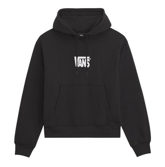 MOLETOM VANS STRECH LOGO BLACK