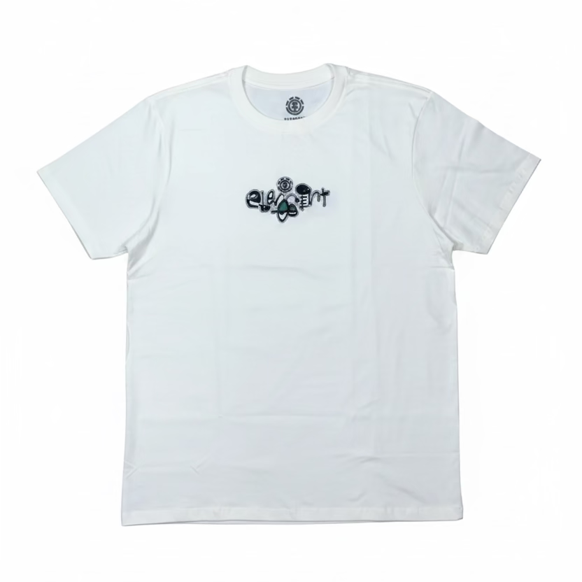 CAMISETA ELEMENT SUNDAY SNOW WHITE