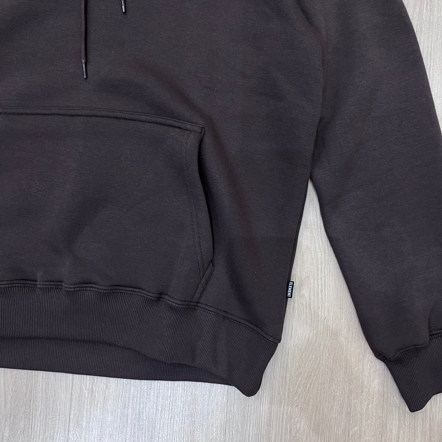 MOLETOM ELEMENT CO. BEM MARROM