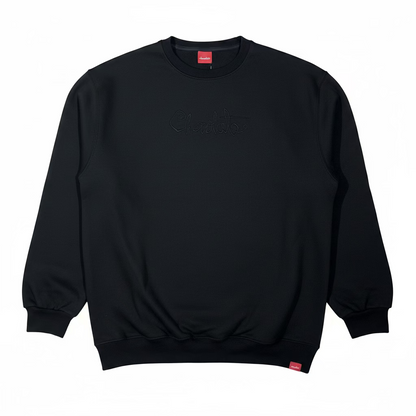 MOLETOM CHOCOLATE CARECA SCRIPT PRETO