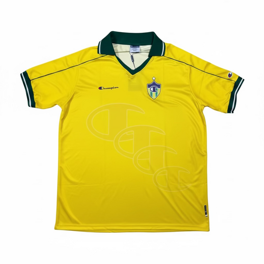 SOCCER JERSEY CHAMPION POLO WORLD CUP YELLOW GOLD