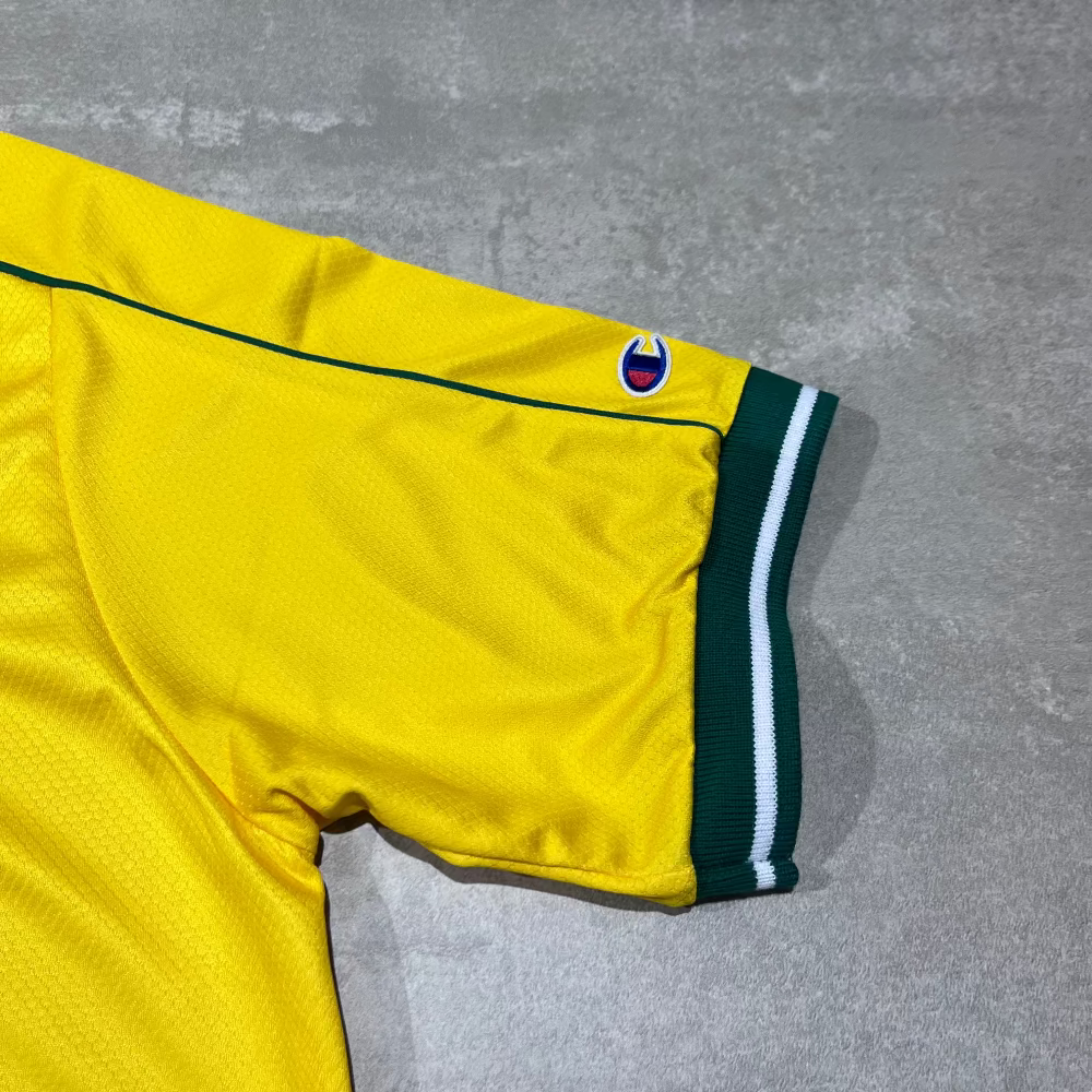 SOCCER JERSEY CHAMPION POLO WORLD CUP YELLOW GOLD