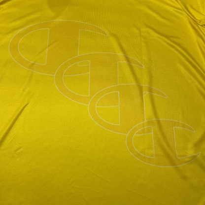 SOCCER JERSEY CHAMPION POLO WORLD CUP YELLOW GOLD