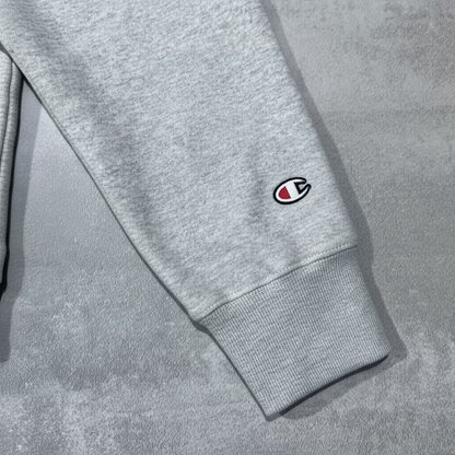 MOLETOM CHAMPION MINI LASH HEATHER GREY
