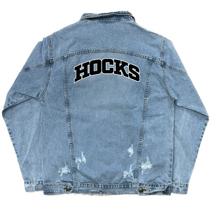 JAQUETA HOCKS JEANS SCHOOL ESTONADO