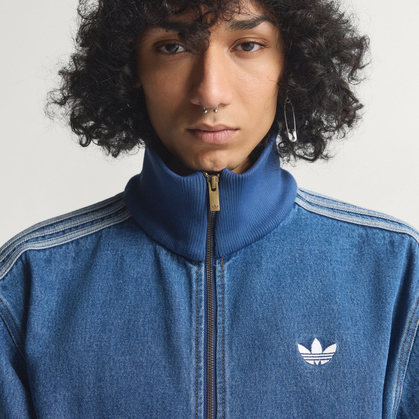 JAQUETA JEANS ADIDAS ADICOLOR FB BLUE