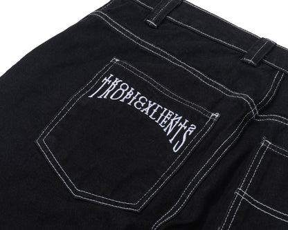 CALÇA JEANS TROPICALIENTS COAL PRETO