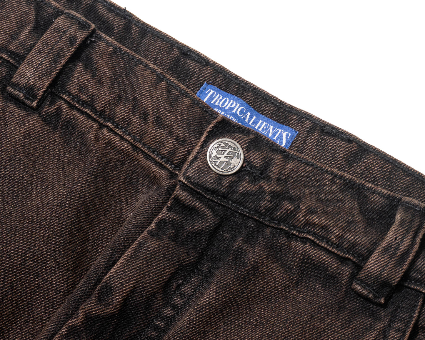 CALÇA JEANS TROPICALIENTS OLD RUST FERRRUGEM