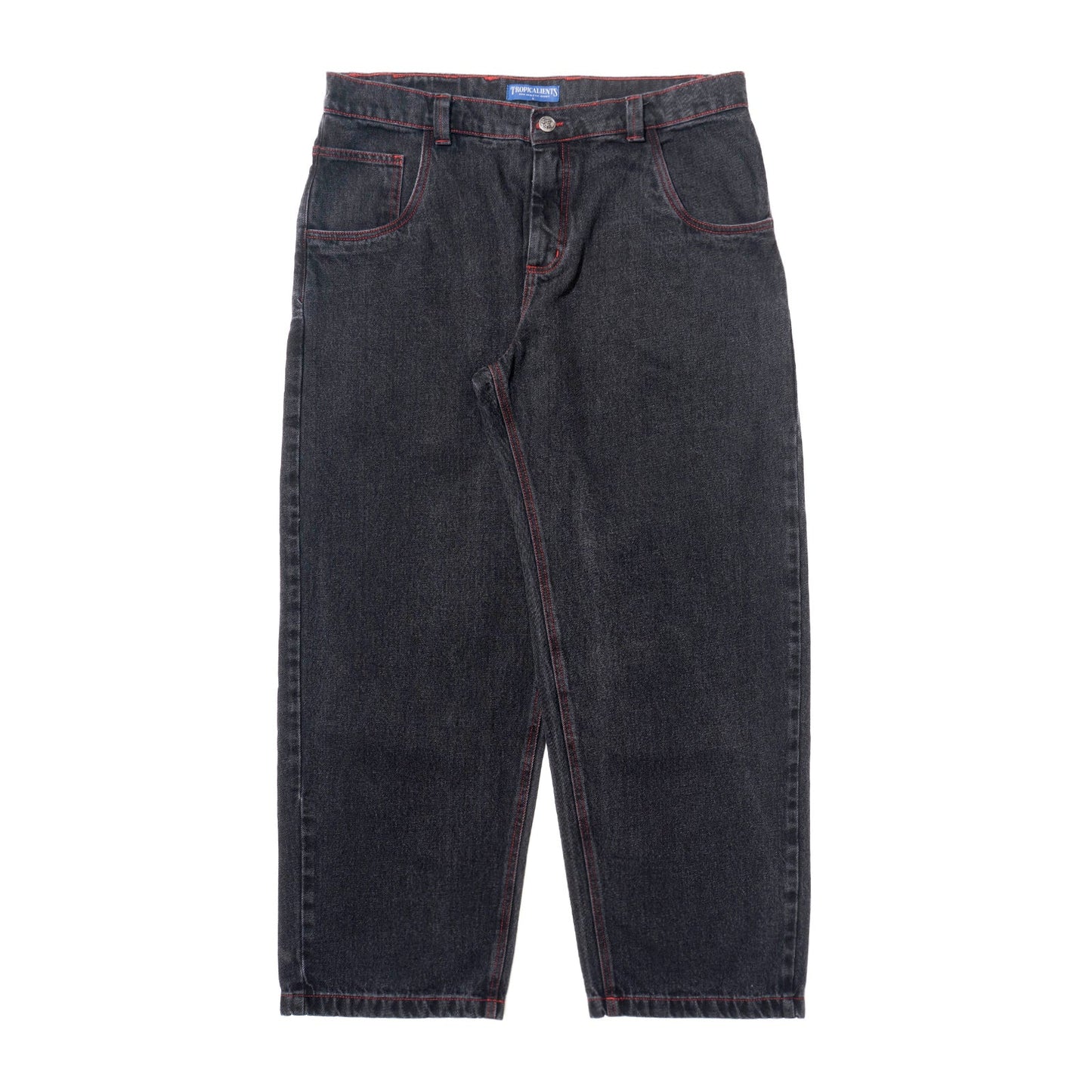CALÇA JEANS TROPICALIENTS RED NIGHT PRETO