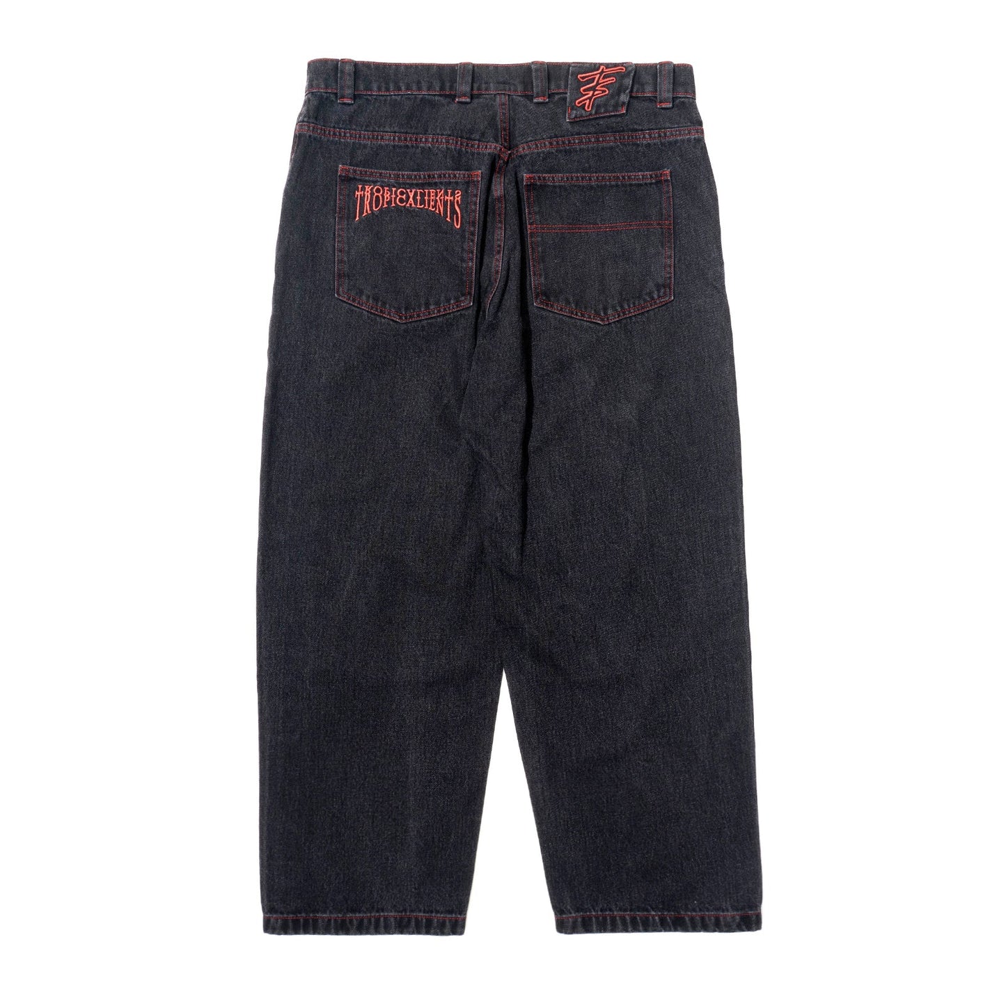 CALÇA JEANS TROPICALIENTS RED NIGHT PRETO