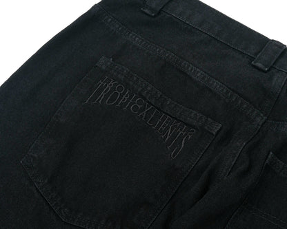 CALÇA TROPICALIENTS JEANS TOTAL BLACK 2