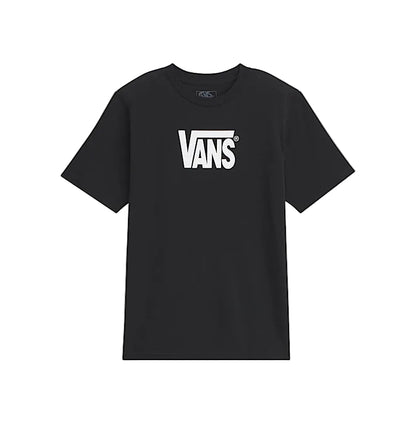 CAMISETA VANS INFANTIL STRETCH LOGO BLACK