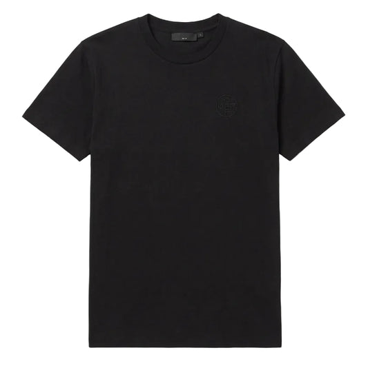 CAMISETA OFF-WHITE L/AB OFF CHEST LOGO CLASSIC CREW BLACK