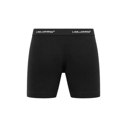 Pack Cueca Off-White L/AB Horizontal Repeat Boxer 6 Pol. com Abertura Black - foto 2