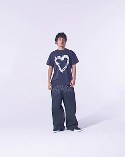 CAMISETA PIET REVOLUTION BABY BONE BLACK