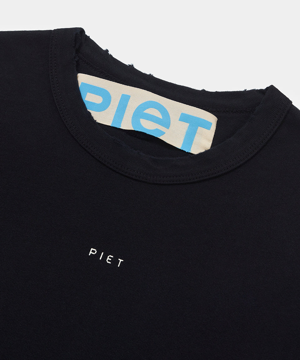 CAMISETA PIET LOGO BLACK