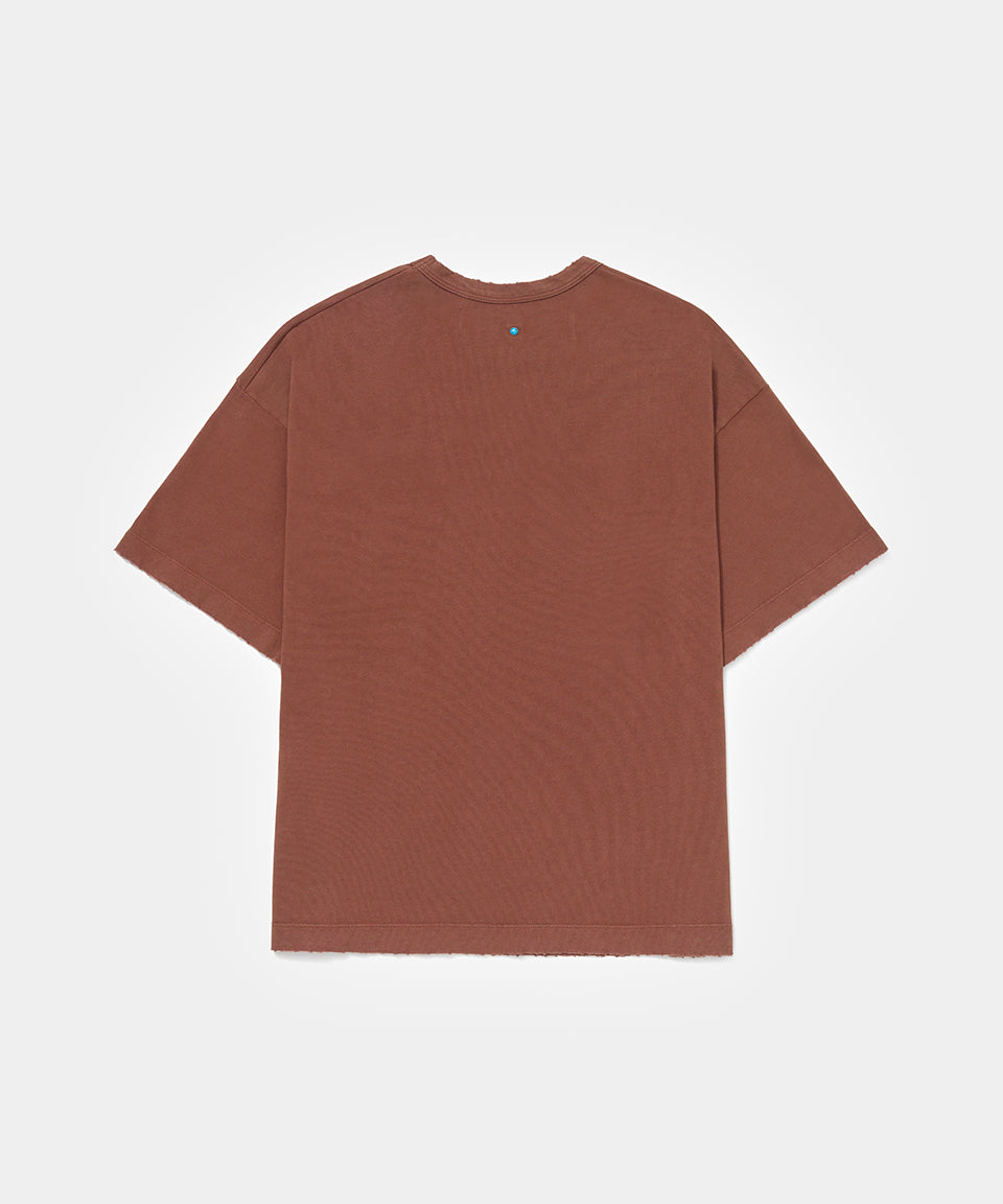 CAMISETA PIET LOGO BROWN