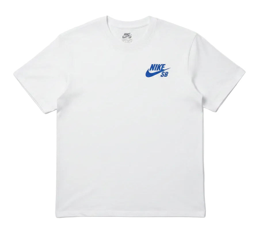 CAMISETA NIKE SB LOGO BLUE WHITE